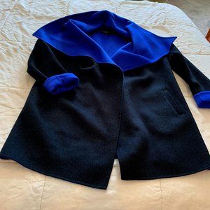 Lafayette 148 double-face car coat